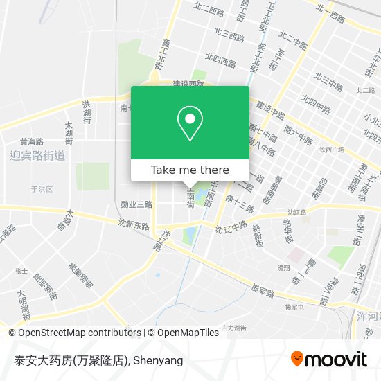 泰安大药房(万聚隆店) map