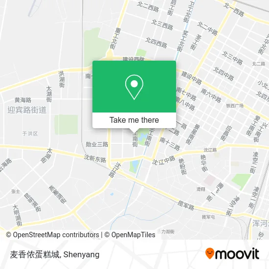 麦香侬蛋糕城 map