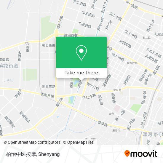 柏怡中医按摩 map
