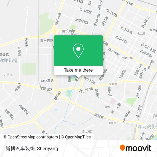 斯博汽车装饰 map