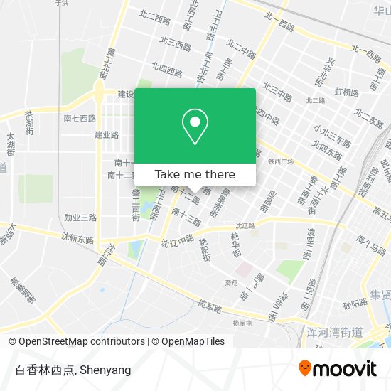 百香林西点 map