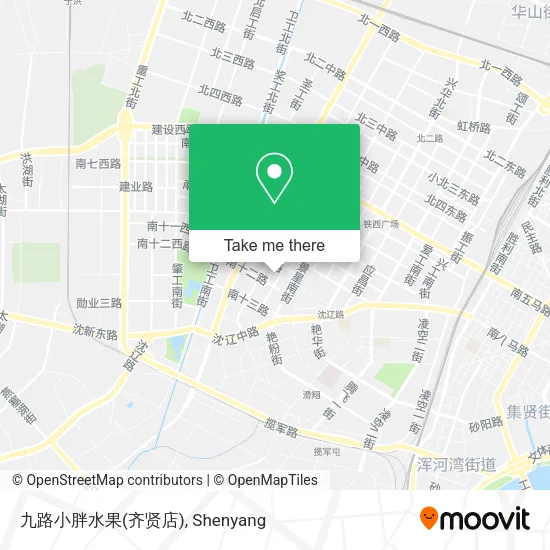 九路小胖水果(齐贤店) map