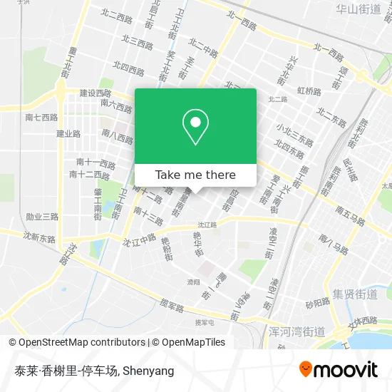 泰莱·香榭里-停车场 map