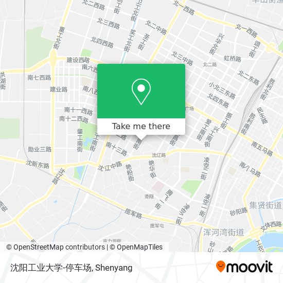 沈阳工业大学-停车场 map