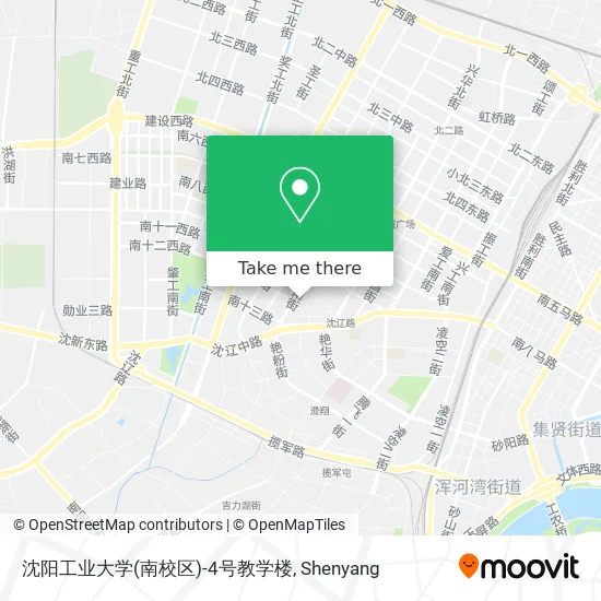 沈阳工业大学(南校区)-4号教学楼 map