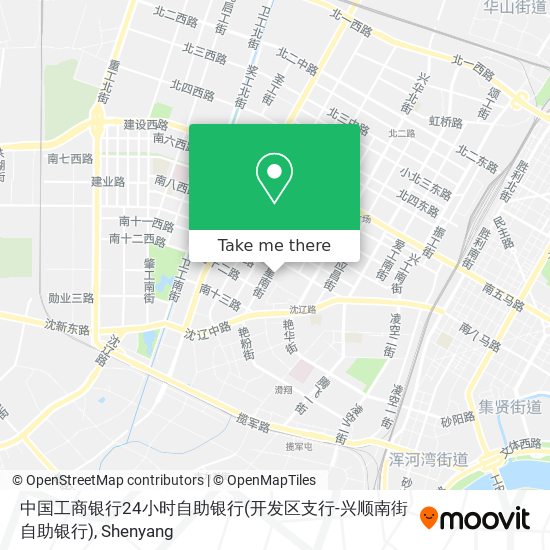 中国工商银行24小时自助银行(开发区支行-兴顺南街自助银行) map