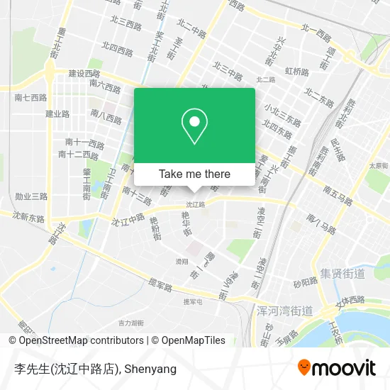 李先生(沈辽中路店) map