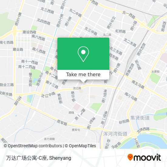 万达广场公寓-C座 map