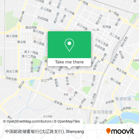 中国邮政储蓄银行(沈辽路支行) map