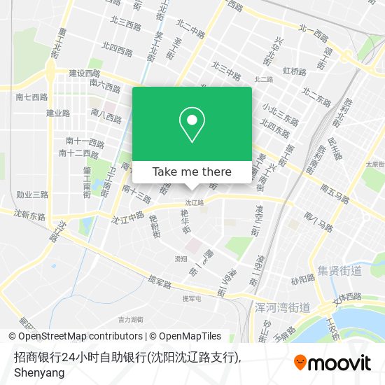 招商银行24小时自助银行(沈阳沈辽路支行) map