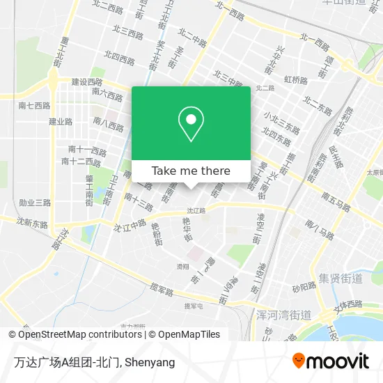 万达广场A组团-北门 map