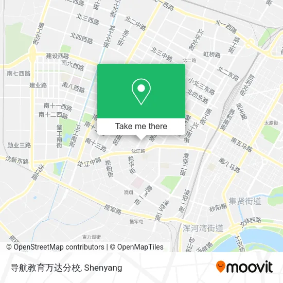 导航教育万达分校 map