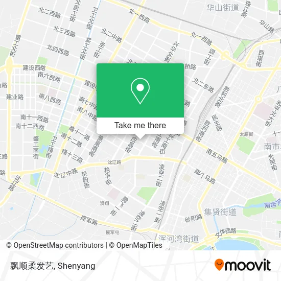 飘顺柔发艺 map