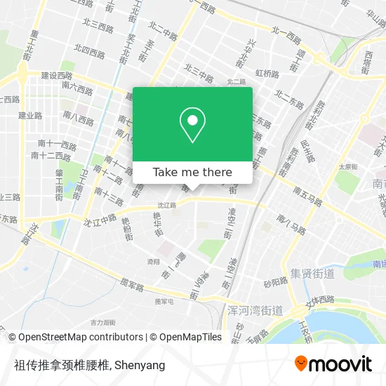 祖传推拿颈椎腰椎 map