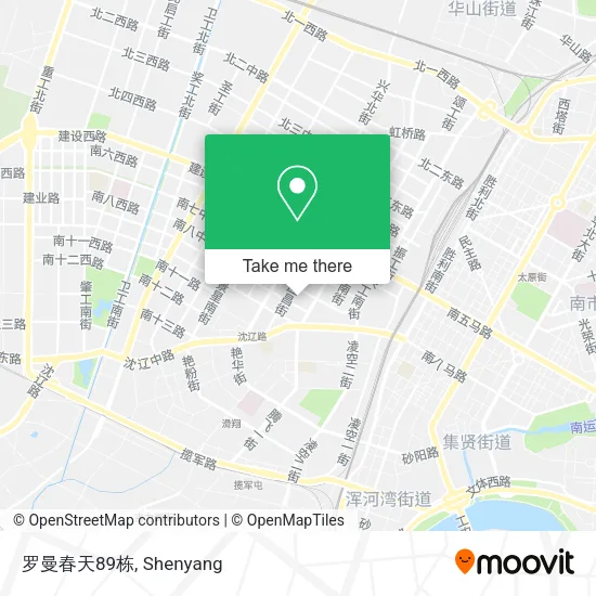 罗曼春天89栋 map