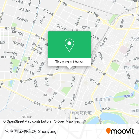 宏发国际-停车场 map