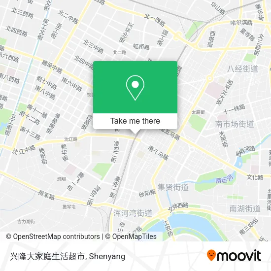 兴隆大家庭生活超市 map
