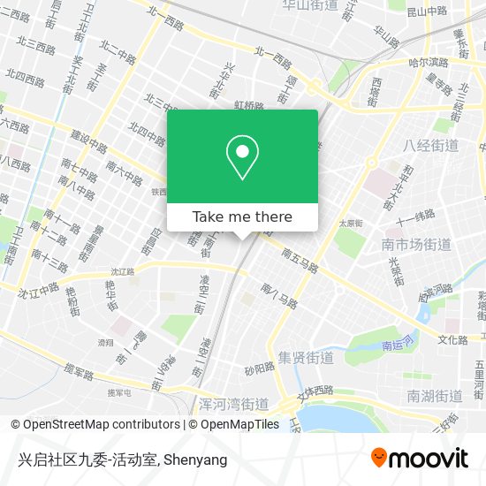 兴启社区九委-活动室 map