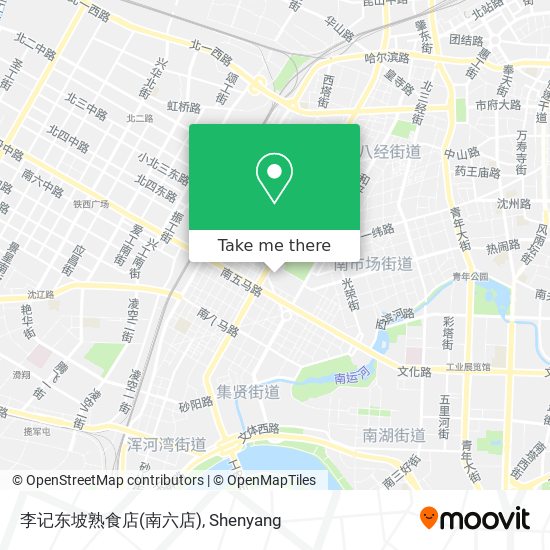李记东坡熟食店(南六店) map