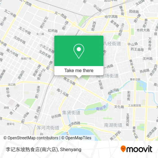 李记东坡熟食店(南六店) map