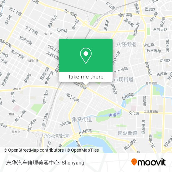 志华汽车修理美容中心 map