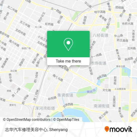 志华汽车修理美容中心 map