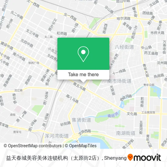 益天春城美容美体连锁机构（太原街2店） map