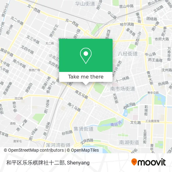 和平区乐乐棋牌社十二部 map