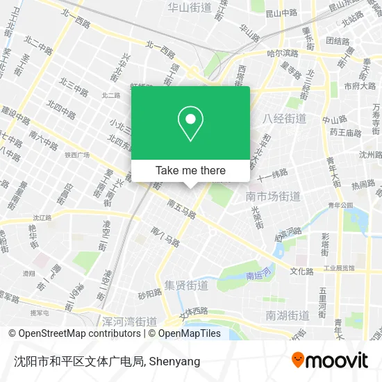 沈阳市和平区文体广电局 map