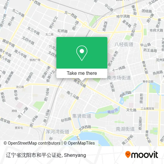 辽宁省沈阳市和平公证处 map