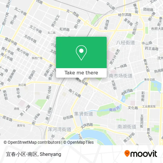宜春小区-南区 map
