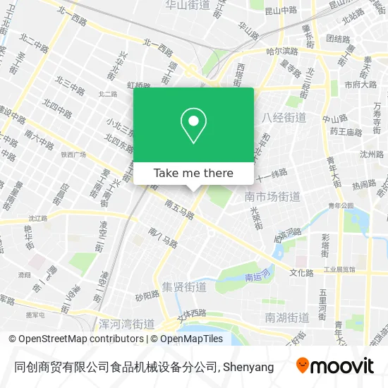 同创商贸有限公司食品机械设备分公司 map