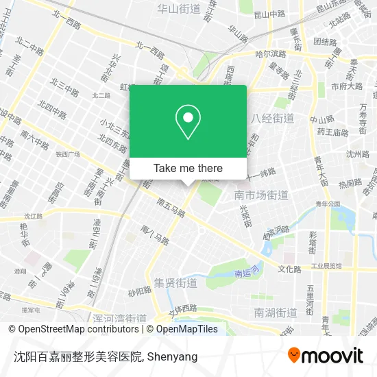 沈阳百嘉丽整形美容医院 map
