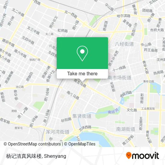 杨记清真风味楼 map