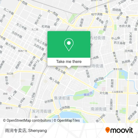 雨润专卖店 map