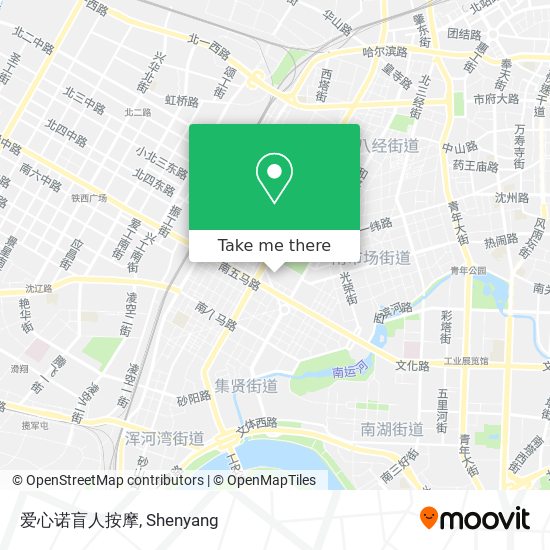 爱心诺盲人按摩 map