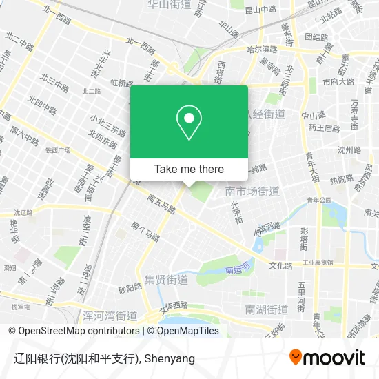 辽阳银行(沈阳和平支行) map