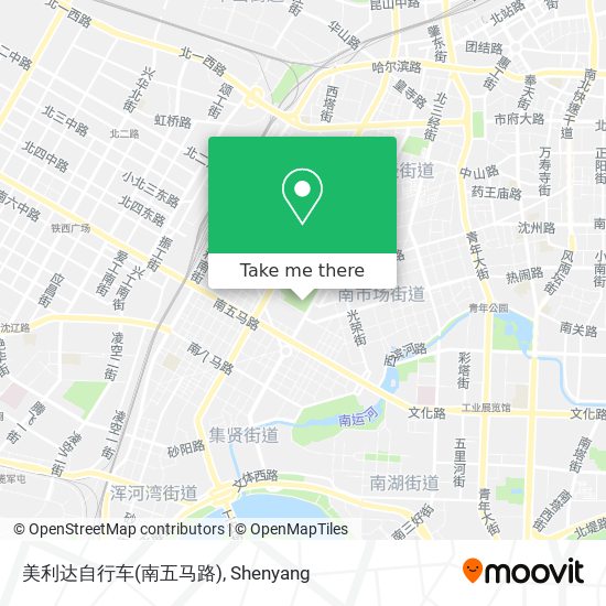 美利达自行车(南五马路) map