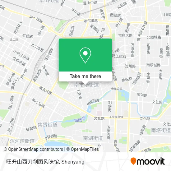 旺升山西刀削面风味馆 map