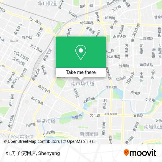 红房子便利店 map