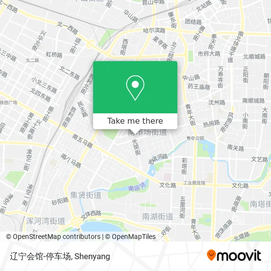 辽宁会馆-停车场 map