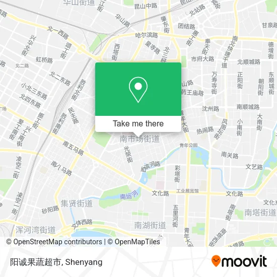 阳诚果蔬超市 map