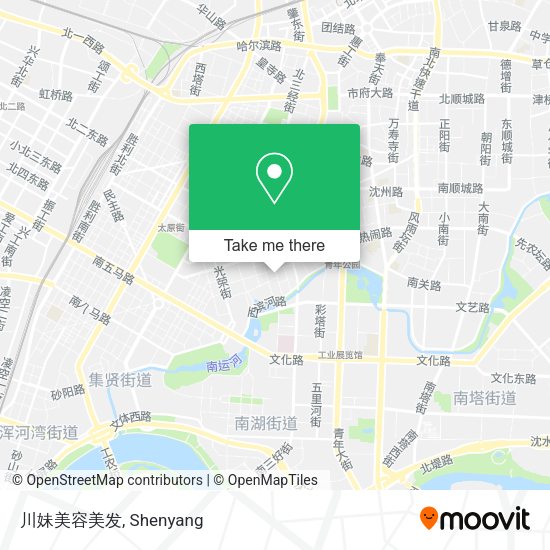 川妹美容美发 map