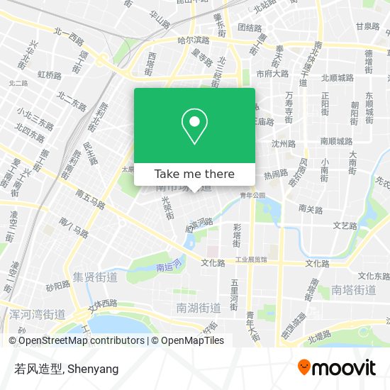 若风造型 map