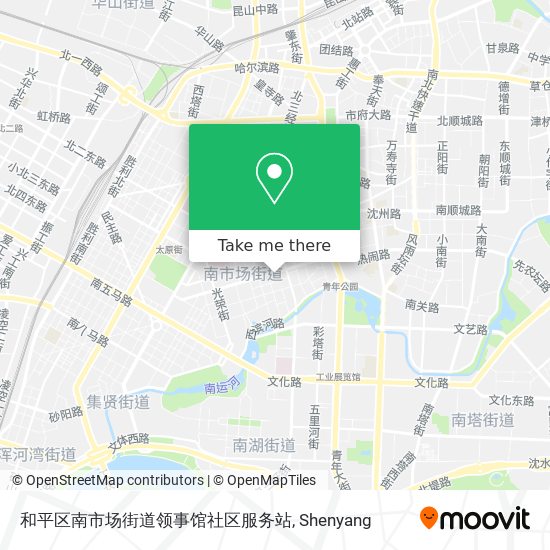 和平区南市场街道领事馆社区服务站 map