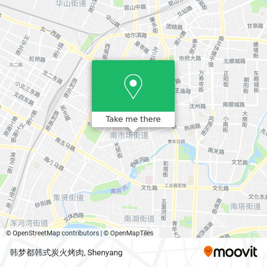 韩梦都韩式炭火烤肉 map