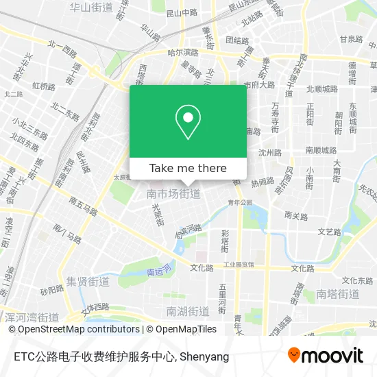 ETC公路电子收费维护服务中心 map