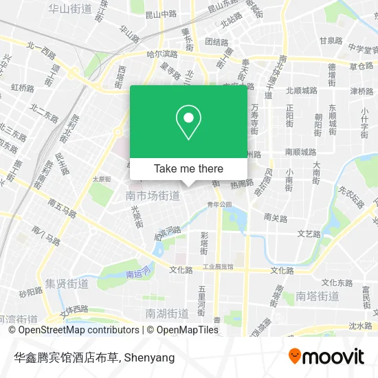 华鑫腾宾馆酒店布草 map