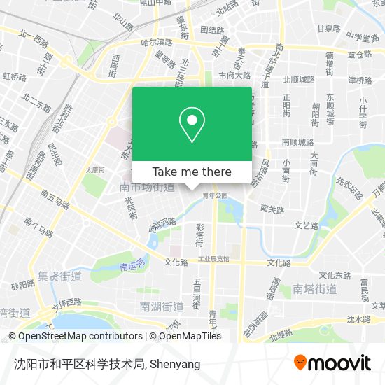 沈阳市和平区科学技术局 map