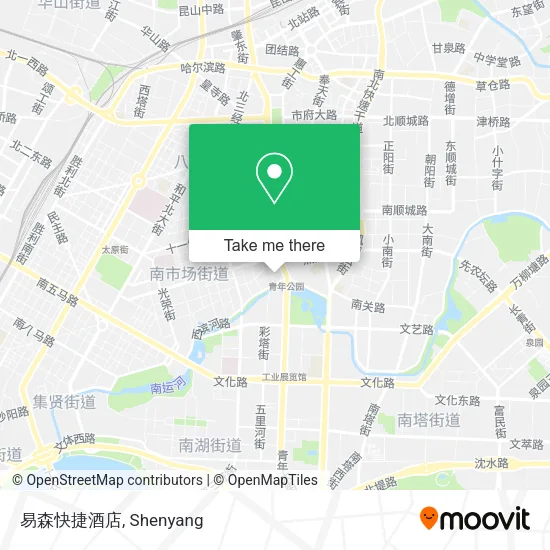 易森快捷酒店 map